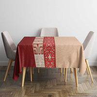 Papua New Guinea Tablecloth Oro Tapa Pattern LT05 - Polynesian Pride