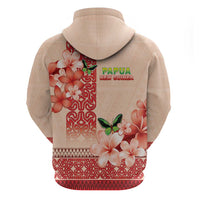 Papua New Guinea Oro Province Hoodie Oro Birdwing Butterfly LT05 - Polynesian Pride