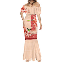 Papua New Guinea Oro Province Mermaid Dress Oro Birdwing Butterfly