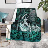 New Zealand Waka Racing Blanket Maori Warriors LT05 - Polynesian Pride