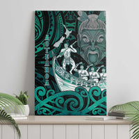 New Zealand Waka Racing Canvas Wall Art Maori Warriors LT05 - Polynesian Pride