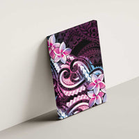 Polynesian Art Tattoo Canvas Wall Art Plumeria Flowers Pink Gradient LT05 - Polynesian Pride
