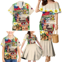 Samoa Culture Family Matching Mermaid Dress and Hawaiian Shirt Embracing The Spirit