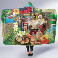 Samoa Culture Hooded Blanket Embracing The Spirit LT05 One Size Beige - Polynesian Pride