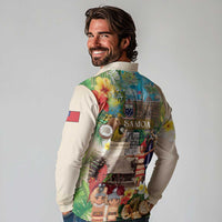 Samoa Culture Long Sleeve Polo Shirt Embracing The Spirit