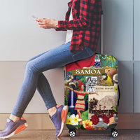 Samoa Culture Luggage Cover Embracing The Spirit