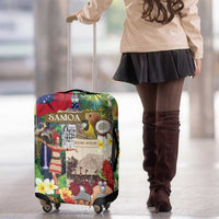 Samoa Culture Luggage Cover Embracing The Spirit