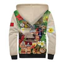 Samoa Culture Sherpa Hoodie Embracing The Spirit LT05 - Polynesian Pride