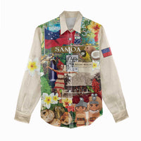 Samoa Culture Women Casual Shirt Embracing The Spirit