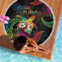 Hawaii Pride Beach Blanket Aloha Is Aloha LT05 - Polynesian Pride