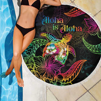 Hawaii Pride Beach Blanket Aloha Is Aloha LT05 - Polynesian Pride