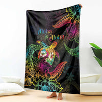 Hawaii Pride Blanket Aloha Is Aloha LT05 - Polynesian Pride