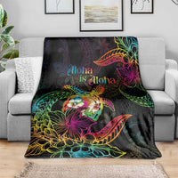 Hawaii Pride Blanket Aloha Is Aloha LT05 - Polynesian Pride