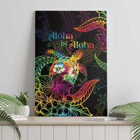 Hawaii Pride Canvas Wall Art Aloha Is Aloha LT05 - Polynesian Pride