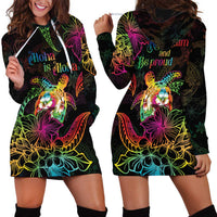 Hawaii Pride Hoodie Dress Aloha Is Aloha