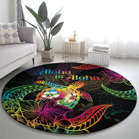 Hawaii Pride Round Carpet Aloha Is Aloha