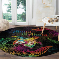 Hawaii Pride Round Carpet Aloha Is Aloha