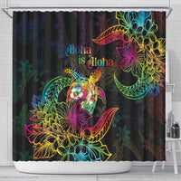 Hawaii Pride Shower Curtain Aloha Is Aloha