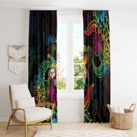 Hawaii Pride Window Curtain Aloha Is Aloha LT05 - Polynesian Pride