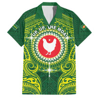 Personalized American Samoa Manua Cession Day Family Matching Tank Maxi Dress and Hawaiian Shirt Up Up The Moa