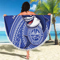 Samoana High School Beach Blanket Polynesian Tribal Shark LT05 - Polynesian Pride
