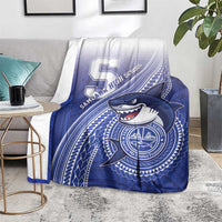 Samoana High School Blanket Polynesian Tribal Shark