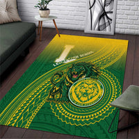 Leone High School Area Rug Leone Lion