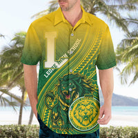 Personalized Leone High School Hawaiian Shirt Leone Lion LT05 - Polynesian Pride