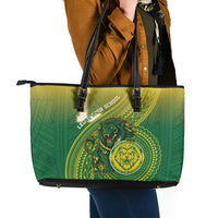 Leone High School Leather Tote Bag Leone Lion