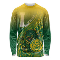 Personalized Leone High School Long Sleeve Shirt Leone Lion