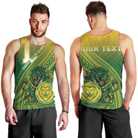 Personalized Leone High School Men Tank Top Leone Lion LT05 - Polynesian Pride