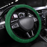 Leone High School Steering Wheel Cover Leone Lion LT05 Universal Fit Green - Polynesian Pride