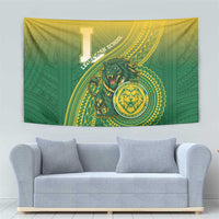 Leone High School Tapestry Leone Lion