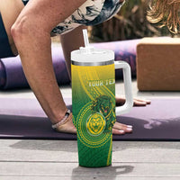 Personalized Leone High School Tumbler With Handle Leone Lion