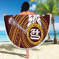 Tafuna High School Beach Blanket Polynesian Warrior LT05 - Polynesian Pride