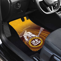 Tafuna High School Car Mats Polynesian Warrior LT05 - Polynesian Pride