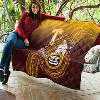 Tafuna High School Quilt Polynesian Warrior