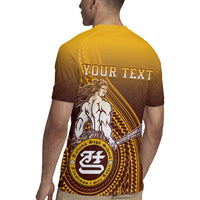 Personalized Tafuna High School Rugby Jersey Polynesian Warrior
