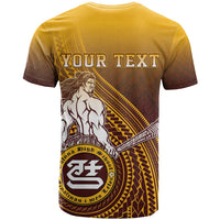 Personalized Tafuna High School T Shirt Polynesian Warrior