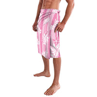 Hawaii Kakau Tribal Lavalava With Pink Tiare LT05 - Polynesian Pride