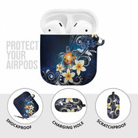 Hawaii Honu AirPods Case Polynesian Curves Plumeria LT05 - Polynesian Pride