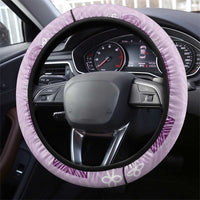 Vintage Lapita Steering Wheel Cover Iconic Double Face Pattern Violet LT05 - Polynesian Pride