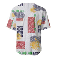 Vintage Lapita Baseball Jersey Iconic Double Face Pattern