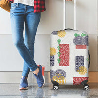 Vintage Lapita Luggage Cover Iconic Double Face Pattern