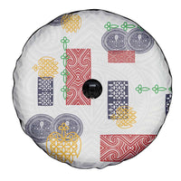 Vintage Lapita Spare Tire Cover Iconic Double Face Pattern