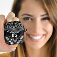 Custom New Zealand Fishing AirPods Case Aotearoa Maori Koru LT05 - Polynesian Pride