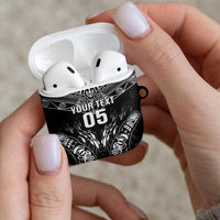 Custom New Zealand Fishing AirPods Case Aotearoa Maori Koru LT05 - Polynesian Pride
