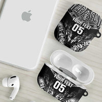 Custom New Zealand Fishing AirPods Case Aotearoa Maori Koru LT05 - Polynesian Pride