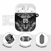 Custom New Zealand Fishing AirPods Case Aotearoa Maori Koru LT05 - Polynesian Pride