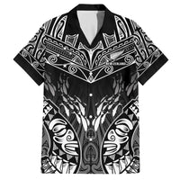 Custom New Zealand Fishing Family Matching Off The Shoulder Long Sleeve Dress and Hawaiian Shirt Aotearoa Maori Koru - Polynesian Pride